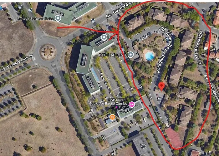 Les Muses - Avec Entree Autonome, Clim Neuve, Jardin, Parking Prive & Sa Piscine ! - Appartement Toulouse