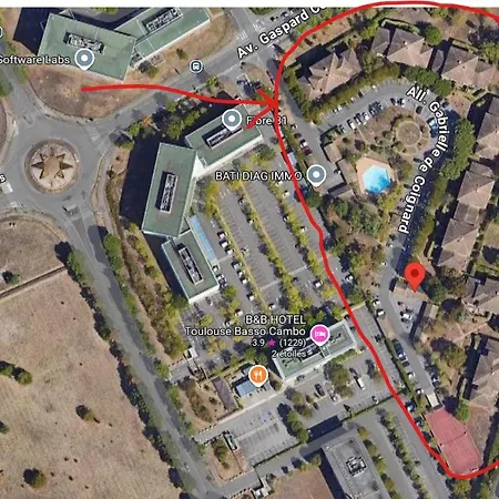 Les Muses - Avec Entree Autonome, Clim Neuve, Jardin, Parking Prive & Sa Piscine ! - Daire Toulouse